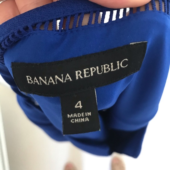 Banana Republic royal blue dress - Picture 4 of 4